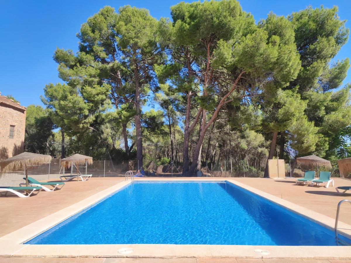 Masia De San Juan Casa Numero 15 En Castillo Con Piscina, Aire Acondicionado Y Terraza Privada セゴルベ エクステリア 写真