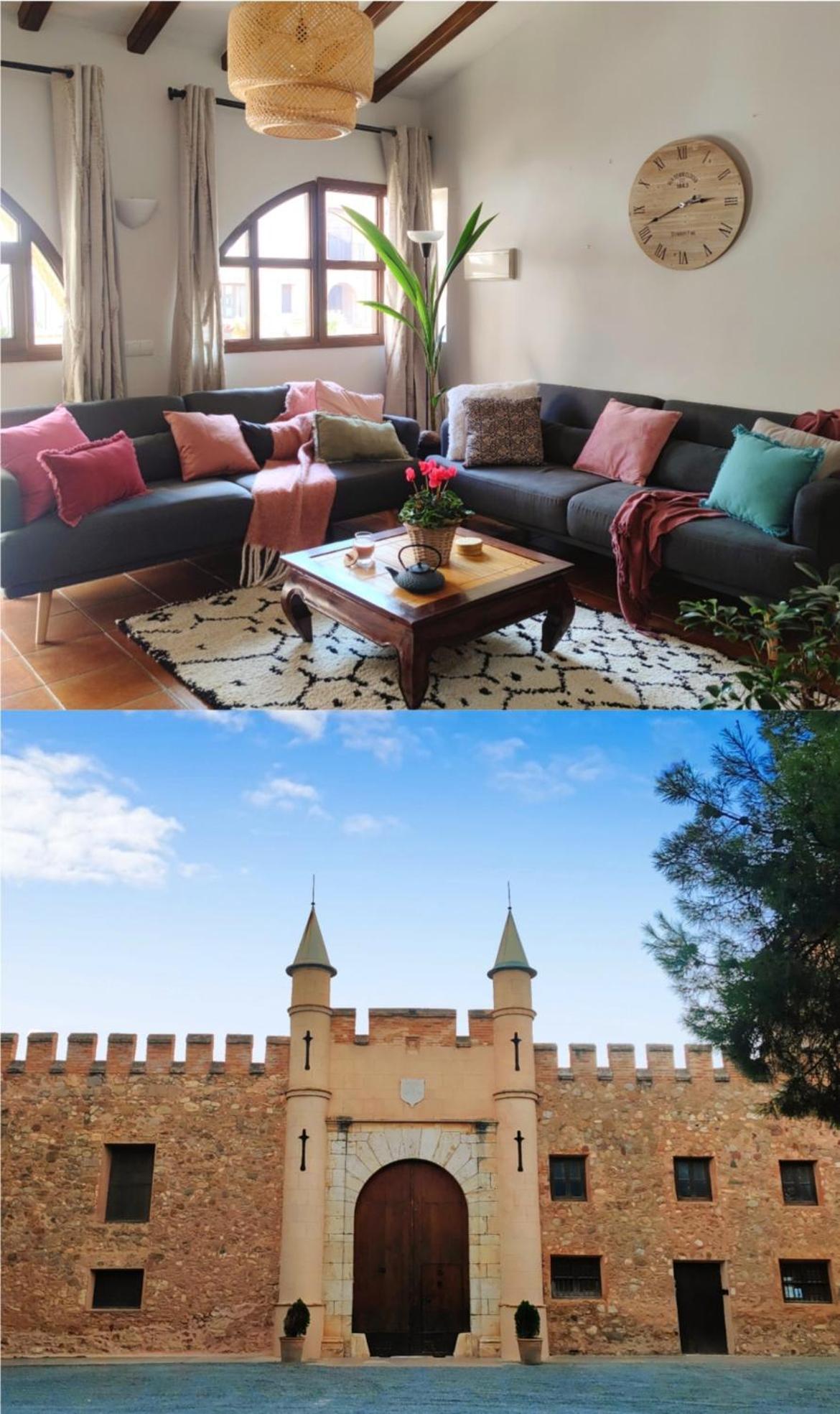 Masia De San Juan Casa Numero 15 En Castillo Con Piscina, Aire Acondicionado Y Terraza Privada セゴルベ 部屋 写真